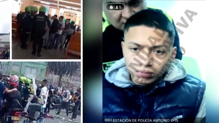This is what is known about the funeral in Bogotá in which shootings and clashes with the Police broke out