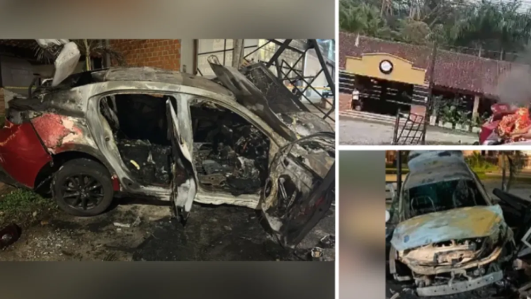 This is the criminal record of the gold merchant attacked by hitmen in a funeral caravan in Santander: the car ended up incinerated