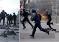 France registers 1,200 detainees and 150 police officers injured after a day of protests marked by incidents and material damage
