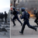 France registers 1,200 detainees and 150 police officers injured after a day of protests marked by incidents and material damage