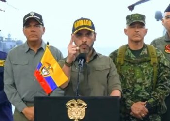President De la Espriella warns that the Navy will act firmly against pirates or those who abuse raizales in San Andrés