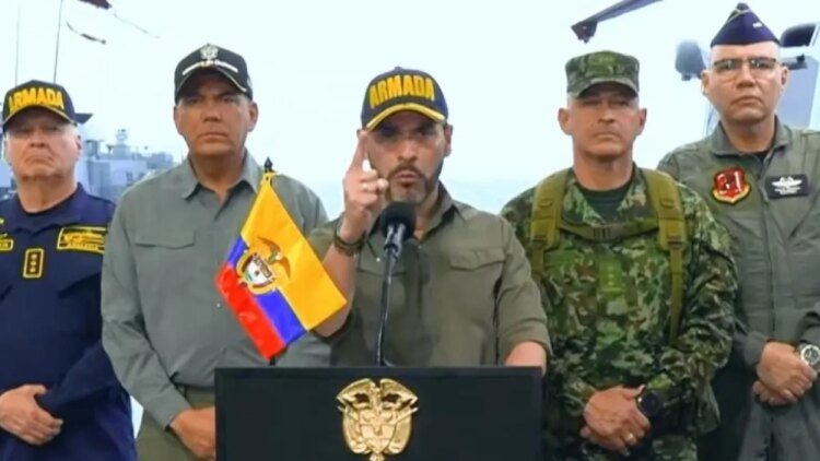 President De la Espriella warns that the Navy will act firmly against pirates or those who abuse raizales in San Andrés