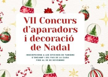 Encamp, parish of Andorra will award up to 450 euros to the best windows and Christmas decorations