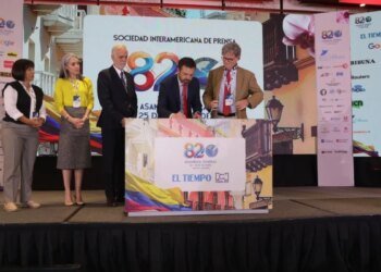 The IAPA opens its assembly in Bogotá with alerts on press freedom, AI and media financing