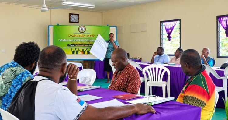 SANMA chiefs and community leaders trained to support offender rehabilitation