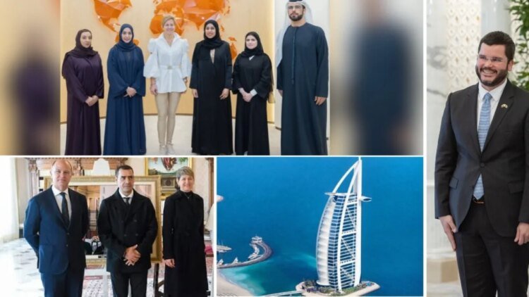 Ambassador to the Arab Emirates of the Petro government responds to visits by Verónica Alcocer and the Catalan Manel Grau