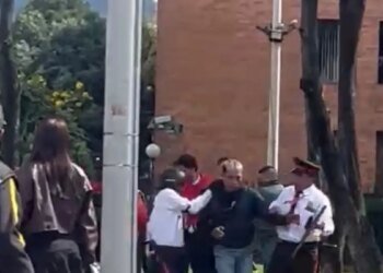 Shooting reported near Unicentro, in the north of Bogotá: two men were captured