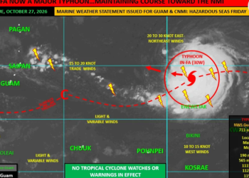 ‘Strong agreement’ for In-fa to pass northern CNMI, possibly as super typhoon | News