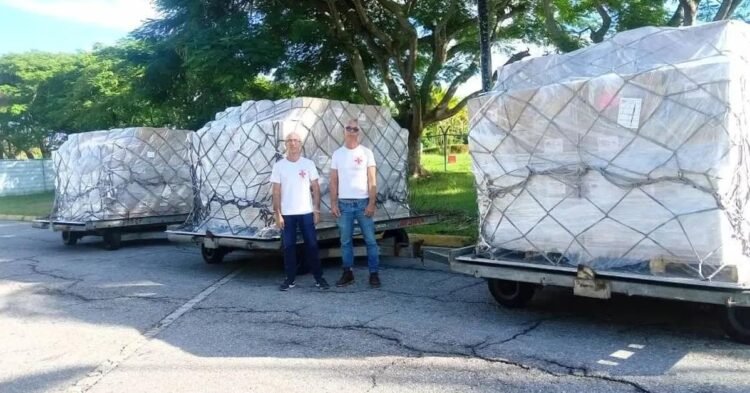 Donations: Flight with humanitarian aid from the US arrives in Matanzas