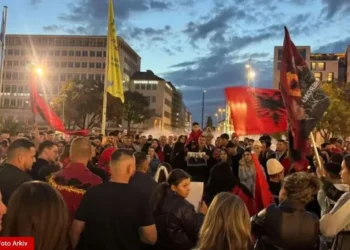 Protest today in Berlin with the motto “Not in my name”