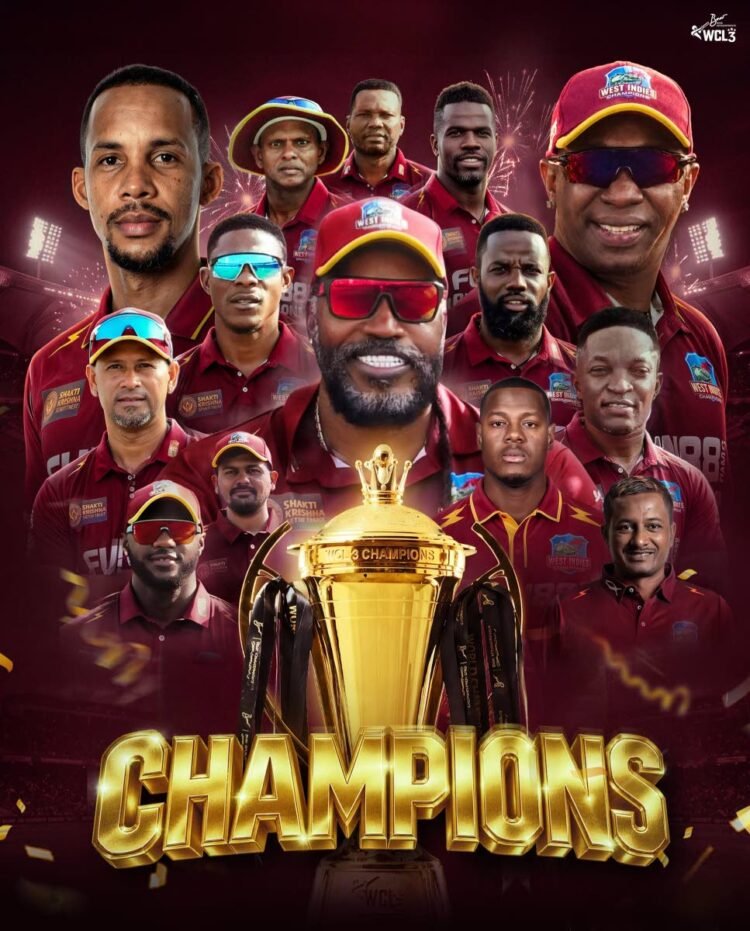 West Indies crowned champions after demolishing England in final