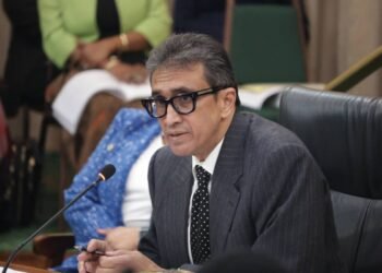 Opposition protests missed chance to question police spending
