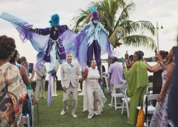 Caribbean culture takes centre stage at Tobago wedding