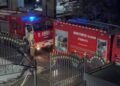 The fire on Mederova Street was extinguished, the fire area was 400 sq.m.,