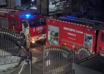 The fire on Mederova Street was extinguished, the fire area was 400 sq.m.,