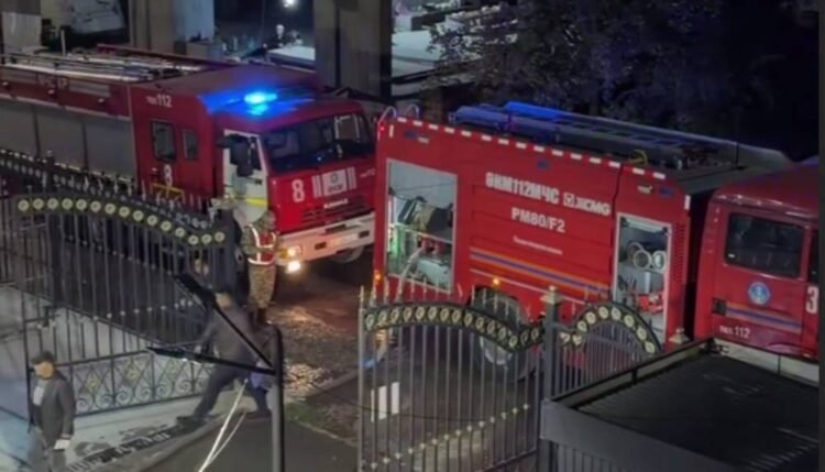 The fire on Mederova Street was extinguished, the fire area was 400 sq.m.,