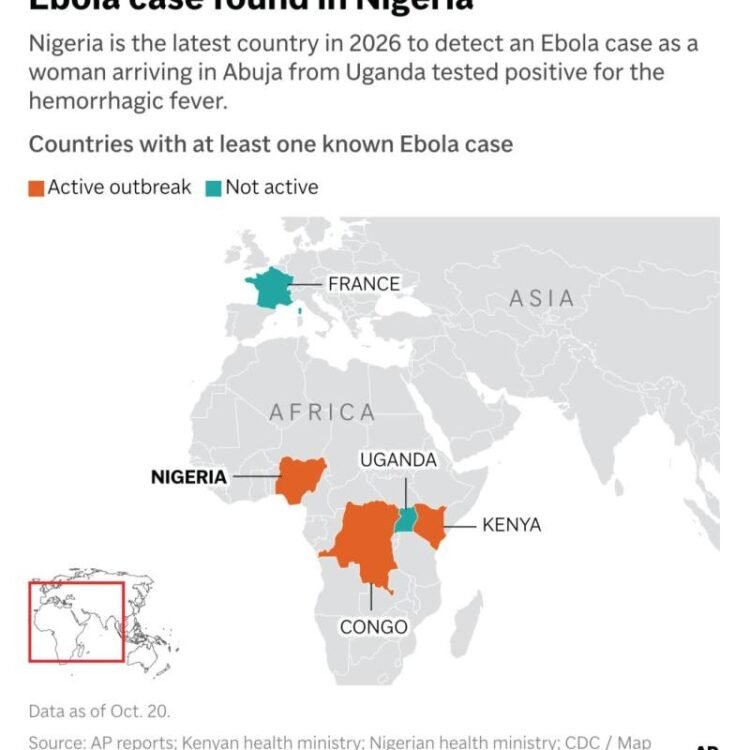 Africa CDC calls Ebola crisis summit as Nigeria records first case | World News