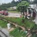 Vehicle crashes into bridge pillar in North Okkalapa