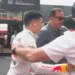 Watch: Red Bull driver issued formal warning for pushing fan seeking a selfie