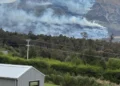Helicopters with monsoon buckets tackle Queenstown blaze