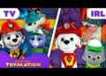 NickALive!: PAW Patrol Toys Rescue Kitties on Dino Island! 🐾🦖 (Part 2) w/ Rubble & Marshall!