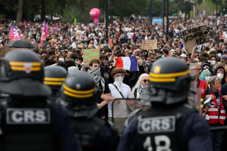 Protests sweep France, as student walkouts tap into public discontent