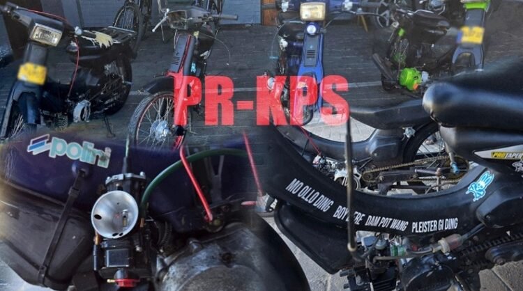 Traffic unit in the West region confiscates mopeds and parts – De Ware Tijd