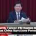 #EXCLUSIVE Taiwan FM Names Belize Projects as China Sanctions Fonseca