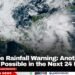 Excessive Rainfall Warning: Another 2 to 4 Inches Possible in the Next 24 Hours