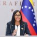 Delcy Rodríguez assures that Venezuela is negotiating 44 new oil agreements