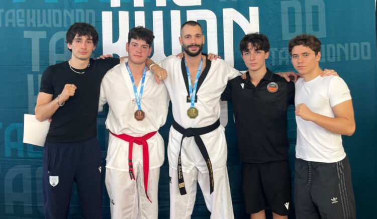 Taekwondo, two golds and a bronze for San Marino between Serbia and Italy