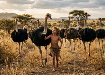 Al-Hadari…the Algerian child raised by ostriches – Al-Shorouk Online