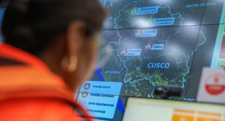 Indeci reports 7 new forest fires in Ayacucho, Huancavelica, Cusco, Pasco and San Martín
