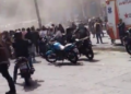 Large fire in a market on Baralt Avenue
