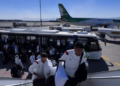 In the video: The Mouloudia de Algiers delegation leaves for Nigeria in anticipation of facing Enugu Rangers
