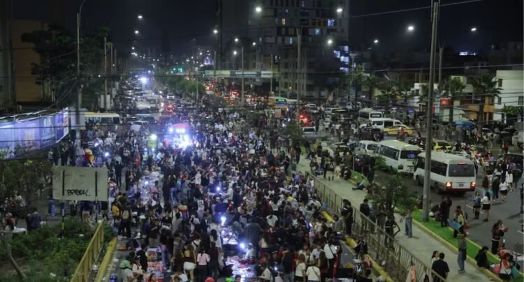 This was the chaotic departure of the fans after the first BTS concert in San Marcos-apuesplan-