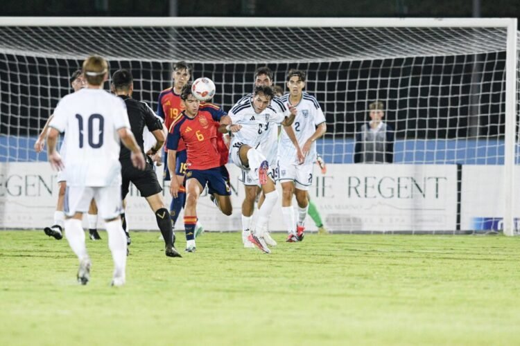 Under 21, San Marino beaten 13-0 by Spain