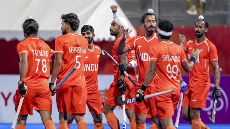 Asian Games 2026 highlights: Indian men’s hockey team defends gold, qualifies for LA Olympics