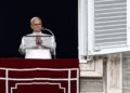 Pope Leo XIV reappeared at the Angelus prayer