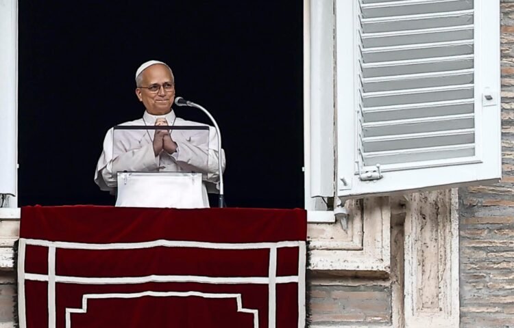Pope Leo XIV reappeared at the Angelus prayer