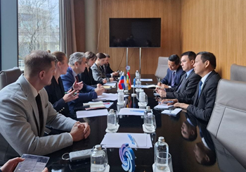 Myanmar Delegation Attends 2nd Global Digital Forum in Moscow
