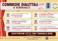 Dialect comedies, six shows at the Little Tony Auditorium in Serravalle