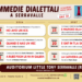 Dialect comedies, six shows at the Little Tony Auditorium in Serravalle