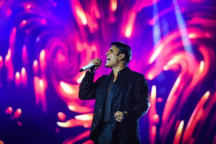 Sal Da Vinci in concert at the Teatro Nuovo in San Marino