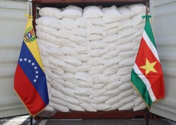 Second humanitarian aid shipment from Suriname: 55.45 tons of rice for Venezuela – the True Time