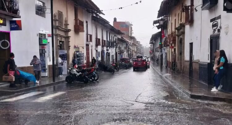 Cajamarca: Contumazá endured intense 30-minute rain that left two homes affected | phenomenon the child | apuesplan | latest