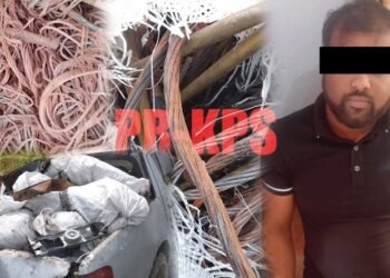 Suspect arrested with 850 kilos of copper – De Ware Tijd