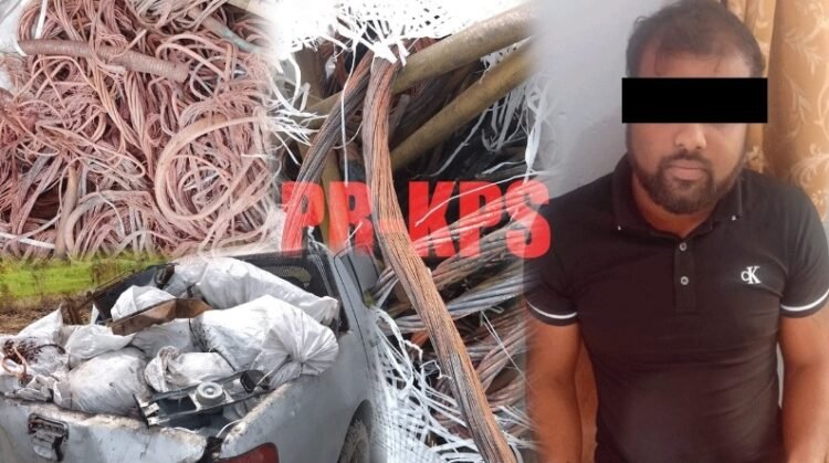 Suspect arrested with 850 kilos of copper – De Ware Tijd
