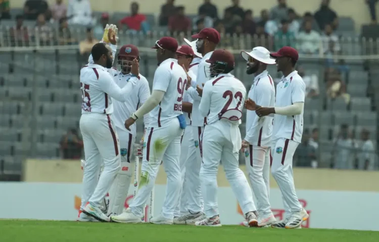 Uphill battle for West Indies on disjointed opening day