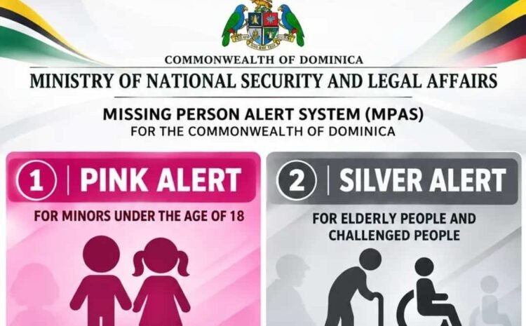 Dominica launches first missing person alert system